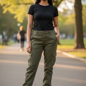Olive Green women’s Pants